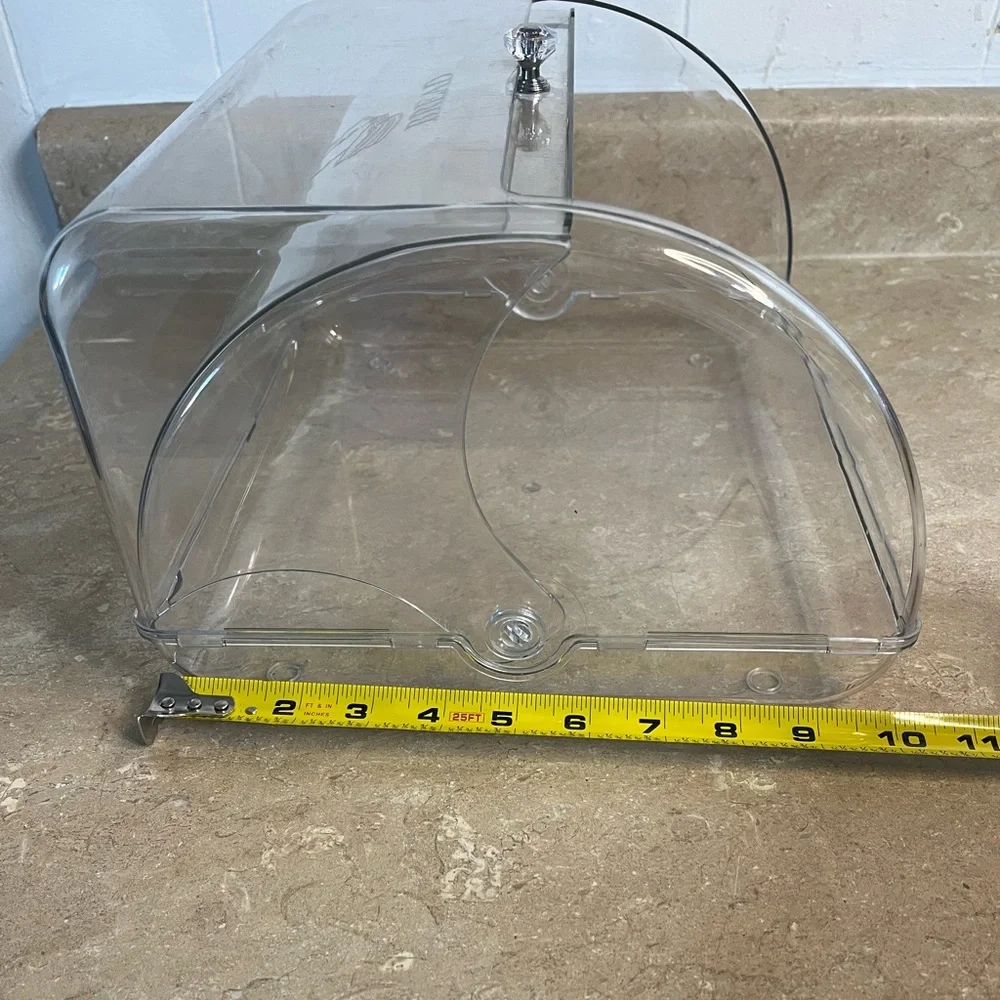 Clear Acrylic Bread Box
